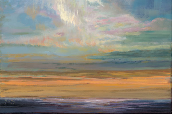 Distant Orange Light