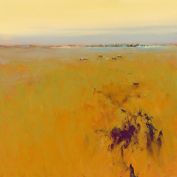 Meadow in warm Colors