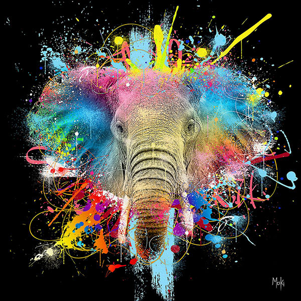 Elephant Pop schwarz